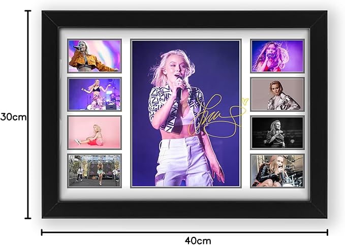 Zara Larsson Signed Poster Print- Limited Edition Autograph Fan Gift – Collectible Memorabilia Merchandise