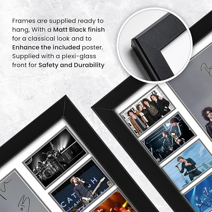 Catfish And The Bottlemen Signed Poster Print- Limited Edition Autograph Fan Gift – Collectible Memorabilia Merchandise