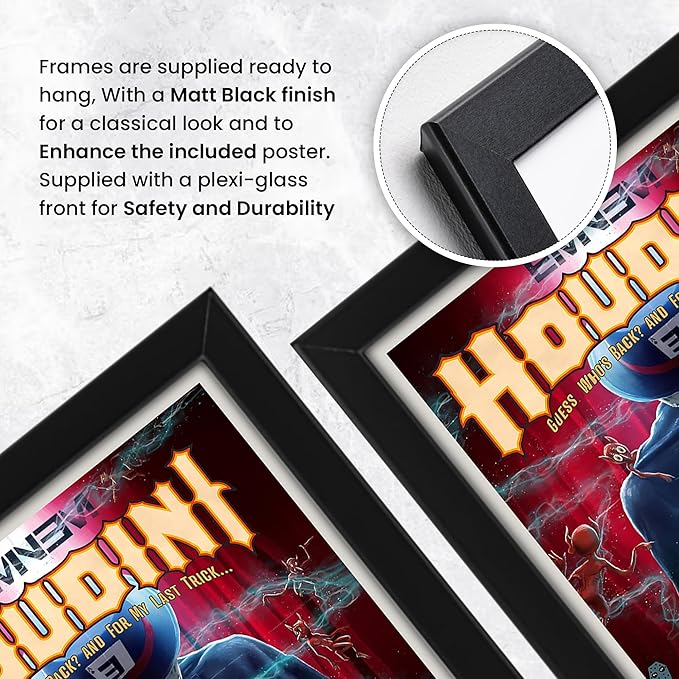 Eminem Houdini Album Signed Poster Print - Limited Edition Autograph Fan Gift - Collectible Music Memorabilia Merchandise - Wall Art Decor for Fans