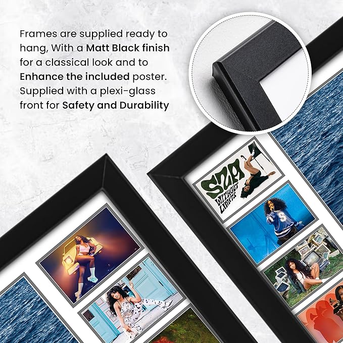 SZA Signed Poster Print- Limited Edition Autograph Fan Gift – Collectible Memorabilia Merchandise Music Band Artist