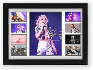 Zara Larsson Signed Poster Print- Limited Edition Autograph Fan Gift – Collectible Memorabilia Merchandise