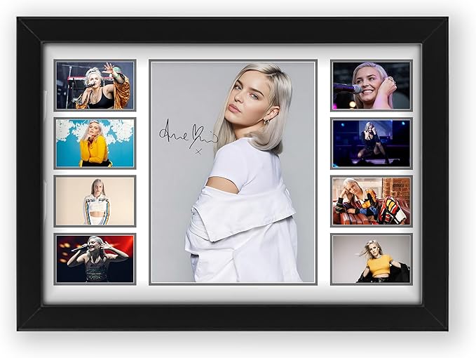 Anne-Marie Singer-songwriter Signed Poster Print- Limited Edition Autograph Fan Gift – Collectible Memorabilia Merchandise