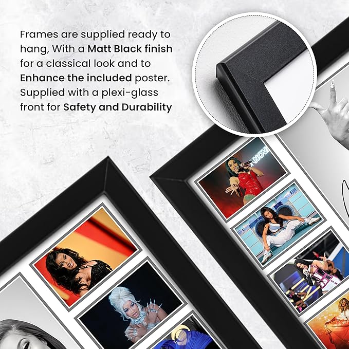 Cardi B Signed Poster Print- Limited Edition Autograph Fan Gift – Collectible Memorabilia Merchandise