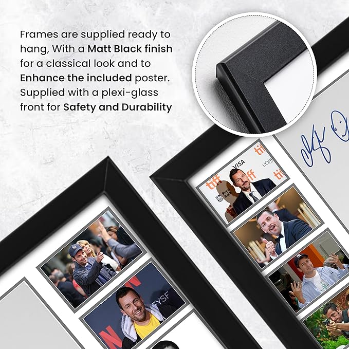 Adam Sandler Signed Poster Print - Limited Edition Autograph Fan Gift - Collectible Memorabilia Merchandise for Fans of the Iconic American Actor and Comedian