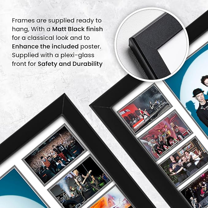 Sum 41 Rock Band Signed Poster Print- Limited Edition Autograph Fan Gift – Collectible Memorabilia Merchandise