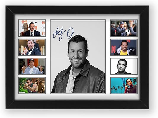Adam Sandler Signed Poster Print - Limited Edition Autograph Fan Gift - Collectible Memorabilia Merchandise for Fans of the Iconic American Actor and Comedian