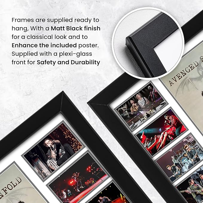 Avenged Sevenfold Signed Poster Print- Limited Edition Autograph Fan Gift – Collectible Memorabilia Merchandise