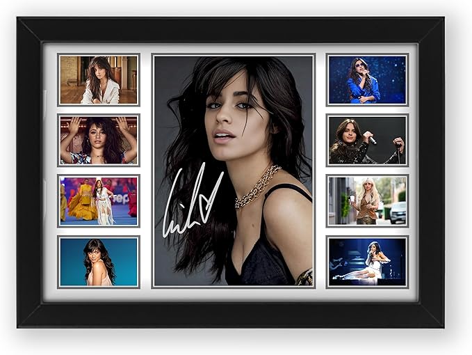 Camila Cabello Signed Poster Print- Limited Edition Autograph Fan Gift – Collectible Memorabilia Merchandise