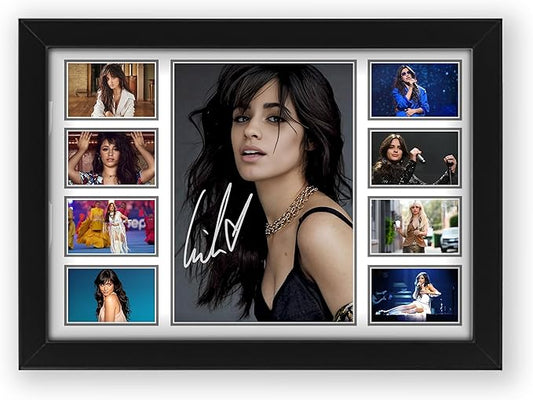 Camila Cabello Signed Poster Print- Limited Edition Autograph Fan Gift – Collectible Memorabilia Merchandise