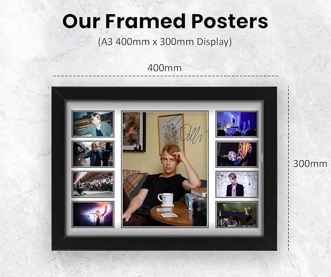 Tom Odell Singer-songwriter Signed Poster Print- Limited Edition Autograph Fan Gift – Collectible Memorabilia Merchandise