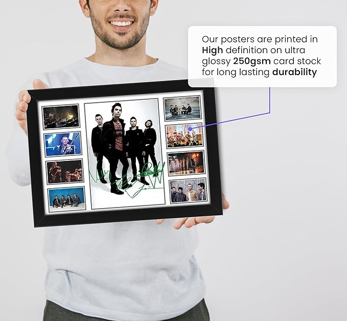 Stereophonics Signed Poster Print- Limited Edition Autograph Fan Gift – Collectible Memorabilia Merchandise