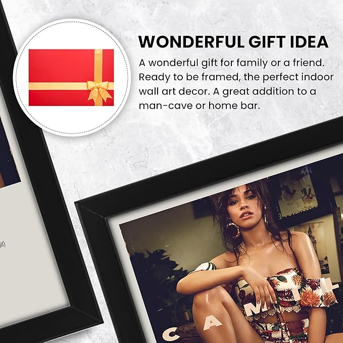 Camila Cabello Camila Album Cover Signed Poster Print- Limited Edition Autograph Fan Gift – Collectible Memorabilia Merchandise