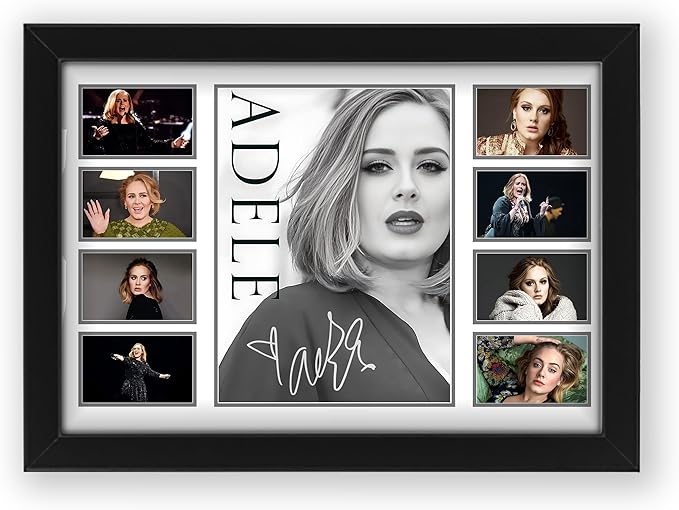 Adele Signed Poster Print- Limited Edition Autograph Fan Gift – Collectible Memorabilia Merchandise
