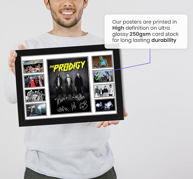 AllStarMedia The Prodigy Signed Poster Print - Limited Edition Autograph, Fan Gift