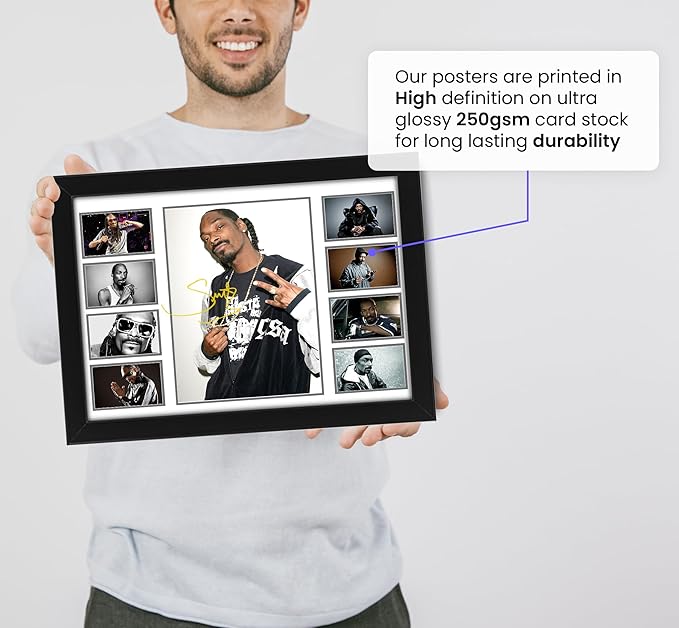 Snoop Dogg Signed Poster Print- Limited Edition Autograph Fan Gift – Collectible Memorabilia Merchandise