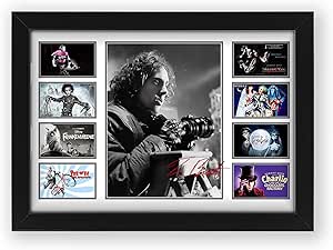 Tim Burton Signed Poster Print- Limited Edition Autograph Fan Gift – Collectible Memorabilia Merchandise Artwork Inspired by His Iconic Films