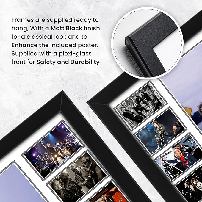 AllStarMedia Bon Jovi Signed Poster Print - Limited Edition Autographed Wall Art Merchandise