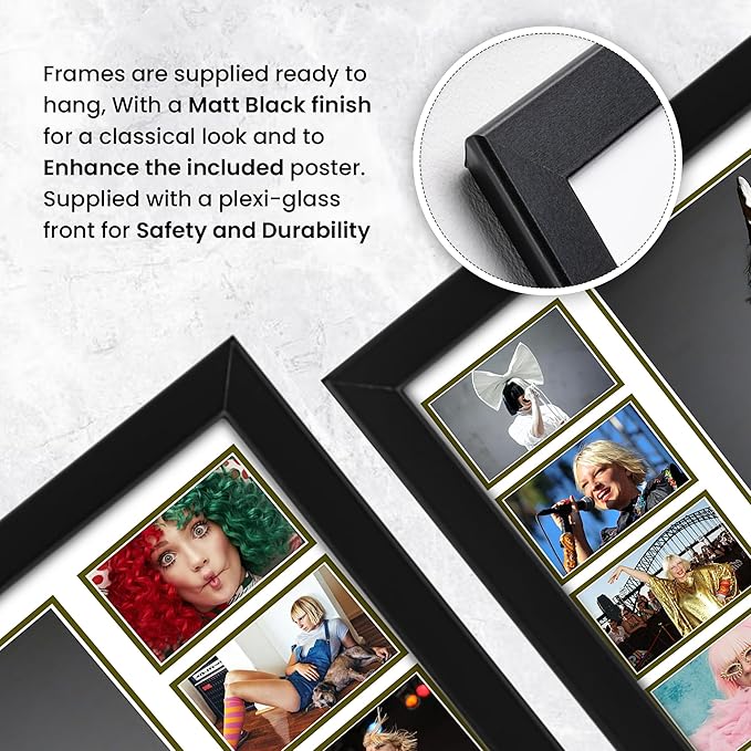 Sia Signed Poster Print- Limited Edition Autograph Fan Gift – Collectible Memorabilia Merchandise