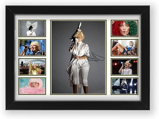 Sia Signed Poster Print- Limited Edition Autograph Fan Gift – Collectible Memorabilia Merchandise