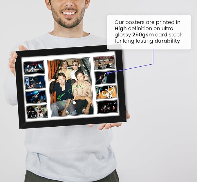 The Vaccines Signed Poster Print- Limited Edition Autograph Fan Gift – Collectible Memorabilia Merchandise