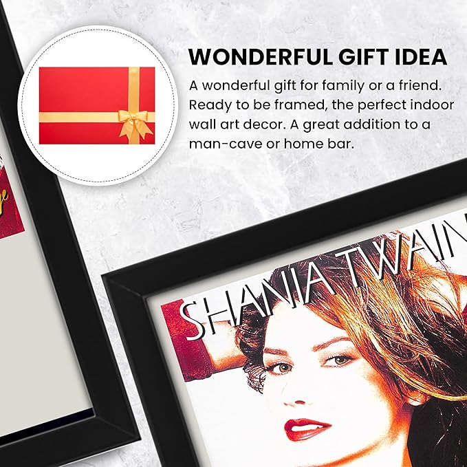 Shania Twain Come On Over Signed Poster Print- Limited Edition Autograph Fan Gift – Collectible Memorabilia Merchandise