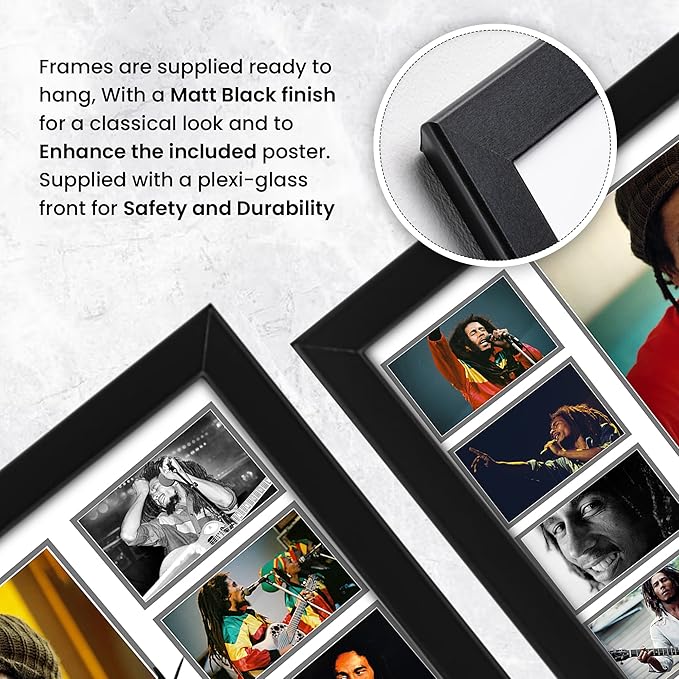 Bob Marley Signed Poster Print- Limited Edition Autograph Fan Gift – Collectible Memorabilia Merchandise, Music Artist