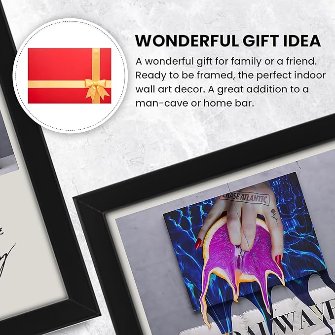 AllStarMedia Tidal Wave Song by Chase Atlantic Signed Poster – Limited Edition Autographed Collectible for Fans – Premium Music Merchandise Gift