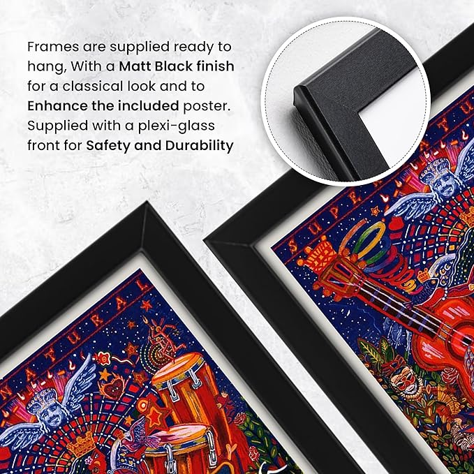 Santana - Supernatural Album Signed Poster Print- Limited Edition Autograph Fan Gift – Collectible Memorabilia Merchandise