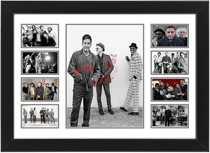 The Specials Autographed Collage Poster Print - Classic Ska Band Wall Art for Music Fans - Limited Edition Gift for Office, Home, Studio Wall Decor,
