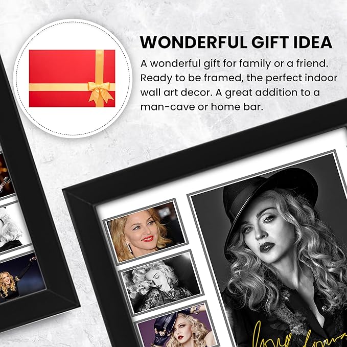 AllStarMedia Madonna Signed Poster Print - Iconic Pop Star Wall Art - Limited Edition Collectible )