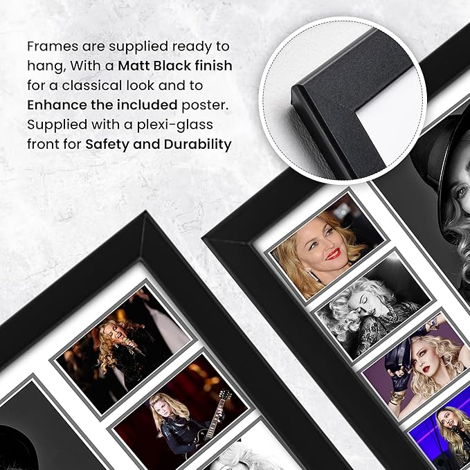 AllStarMedia Madonna Signed Poster Print - Iconic Pop Star Wall Art - Limited Edition Collectible )