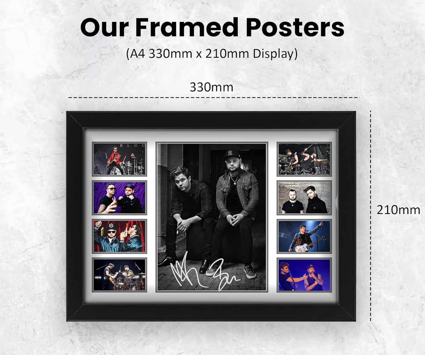 Royal Blood Signed Poster Print- Limited Edition Autograph Fan Gift – Collectible Memorabilia Merchandise