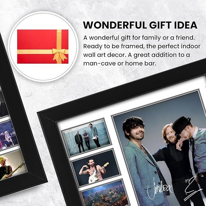 Biffy Clyro Signed Poster Print- Limited Edition Autograph Fan Gift – Collectible Memorabilia Merchandise