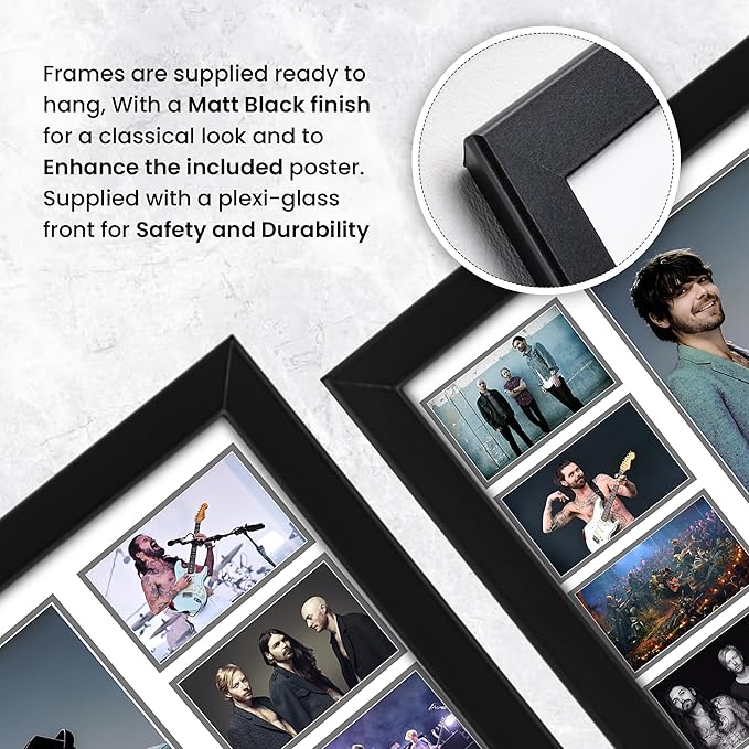 Biffy Clyro Signed Poster Print- Limited Edition Autograph Fan Gift – Collectible Memorabilia Merchandise