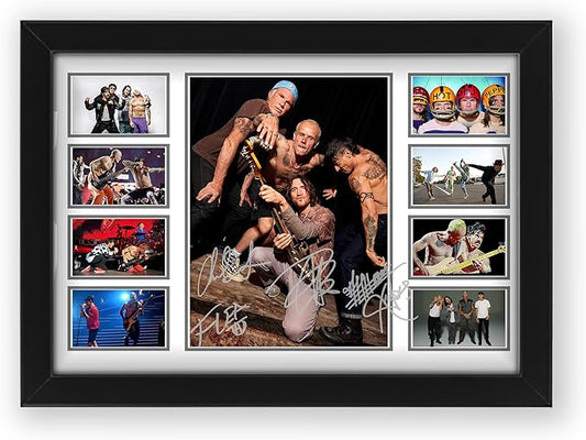 AllStarMedia Red Hot Chilli Peppers Stripes Poster, Memorabilia - Iconic Collectible for Fans