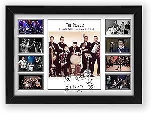 The Pogues Signed Poster Print- Limited Edition Autograph Fan Gift – Collectible Memorabilia Merchandise