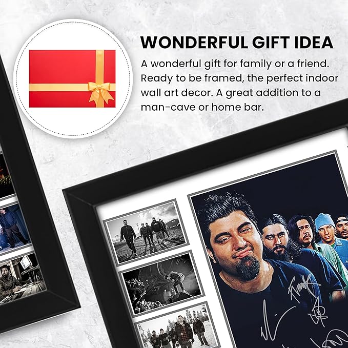Deftones Signed Poster Print- Limited Edition Autograph Fan Gift – Collectible Memorabilia Merchandise