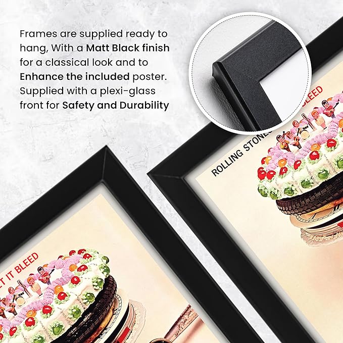 Rolling Stones Let It Bleed Signed Poster Print- Limited Edition Autograph Fan Gift – Collectible Memorabilia Merchandise