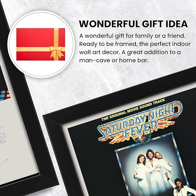 Bee Gees - Saturday Night Fever Signed Poster Print- Limited Edition Autograph Fan Gift – Collectible Memorabilia Merchandise