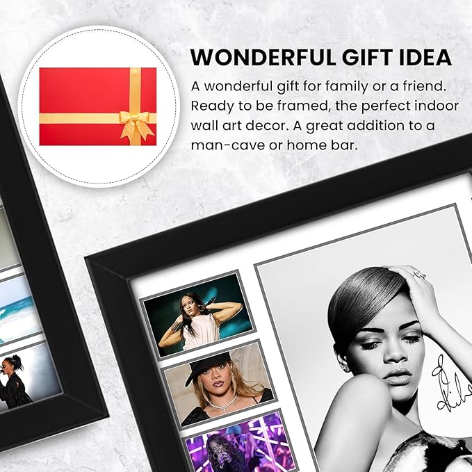 Rihanna Signed Poster Print- Limited Edition Autograph Fan Gift – Collectible Memorabilia Merchandise