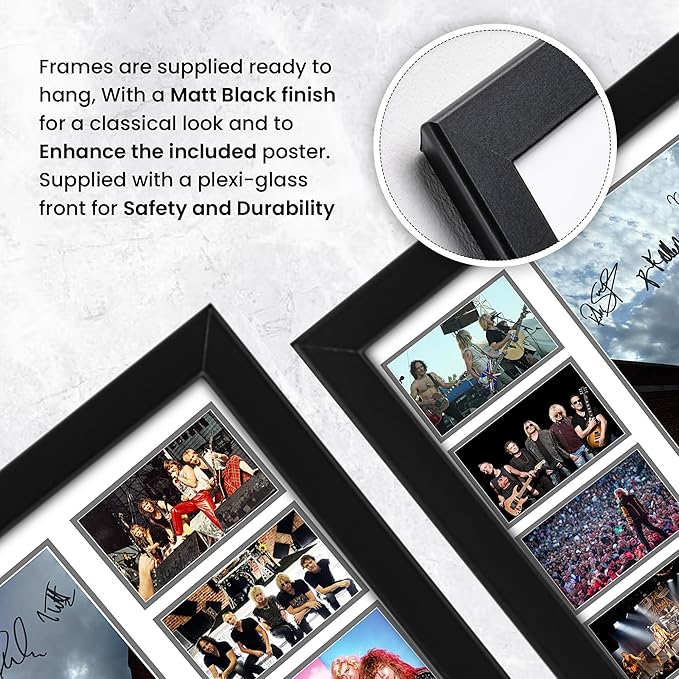 Def Leppard Signed Poster Print- Limited Edition Autograph Fan Gift – Collectible Memorabilia Merchandise