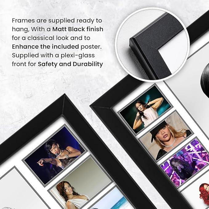 Rihanna Signed Poster Print- Limited Edition Autograph Fan Gift – Collectible Memorabilia Merchandise