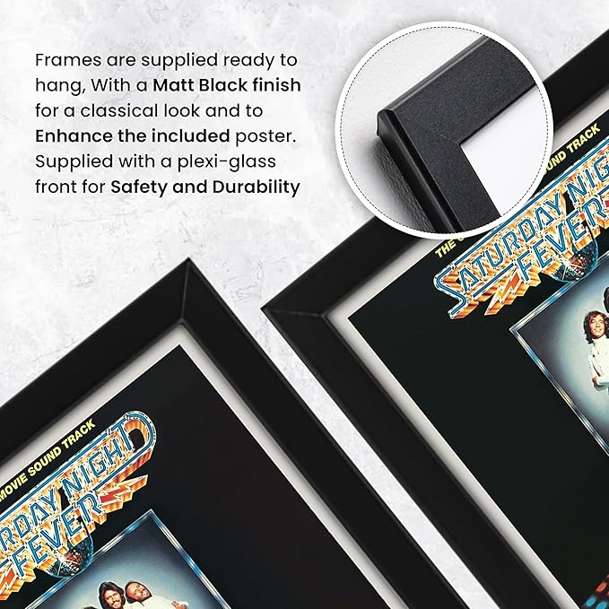 Bee Gees - Saturday Night Fever Signed Poster Print- Limited Edition Autograph Fan Gift – Collectible Memorabilia Merchandise