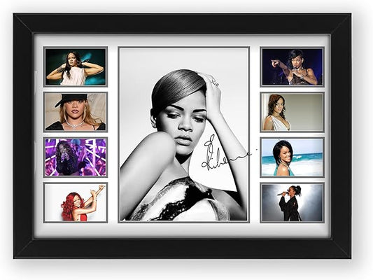 Rihanna Signed Poster Print- Limited Edition Autograph Fan Gift – Collectible Memorabilia Merchandise