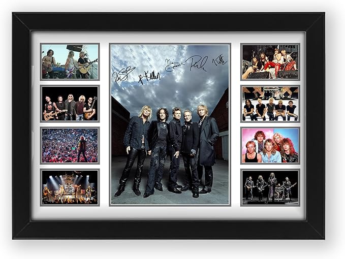 Def Leppard Signed Poster Print- Limited Edition Autograph Fan Gift – Collectible Memorabilia Merchandise