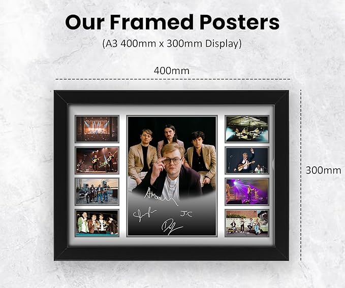 The Lathums Signed Poster Print- Limited Edition Autograph Fan Gift – Collectible Memorabilia Merchandise