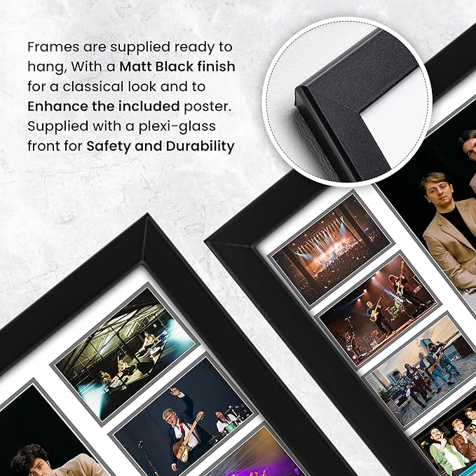 The Lathums Signed Poster Print- Limited Edition Autograph Fan Gift – Collectible Memorabilia Merchandise