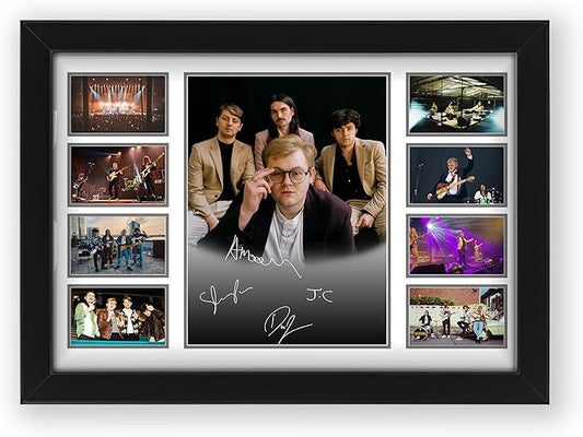 The Lathums Signed Poster Print- Limited Edition Autograph Fan Gift – Collectible Memorabilia Merchandise