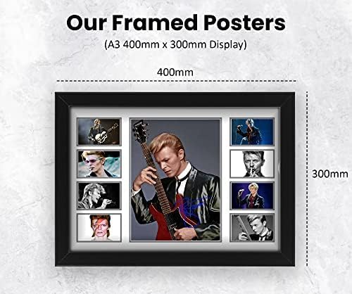 David Bowie Autographed Collage Poster Print - Limited Edition Signed Memorabilia