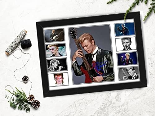 David Bowie Autographed Collage Poster Print - Limited Edition Signed Memorabilia